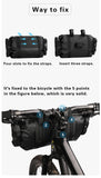 Rhinowalk Bike Handlebar Bag Waterproof Big Capacity 4L-12L  Frame Front Tube Cycling Bag Trunk Pannier Bike Accessories
