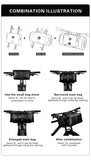 Rhinowalk Bike Handlebar Bag Waterproof Big Capacity 4L-12L  Frame Front Tube Cycling Bag Trunk Pannier Bike Accessories