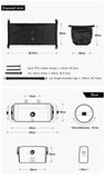 Rhinowalk Bike Handlebar Bag Waterproof Big Capacity 4L-12L  Frame Front Tube Cycling Bag Trunk Pannier Bike Accessories