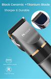 Professional Hair Clipper Rechargeable Electric Trimmer For Men Beard Kids Barber Cutting Machine Haircut LED Screen Waterproof