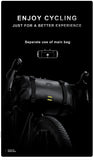 Rhinowalk Bike Handlebar Bag Waterproof Big Capacity 4L-12L  Frame Front Tube Cycling Bag Trunk Pannier Bike Accessories
