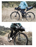 Rhinowalk Bike Handlebar Bag Waterproof Big Capacity 4L-12L  Frame Front Tube Cycling Bag Trunk Pannier Bike Accessories