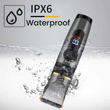 Professional Hair Clipper Rechargeable Electric Trimmer For Men Beard Kids Barber Cutting Machine Haircut LED Screen Waterproof