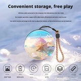 3D Crystal Ball Video Player Audio Video Display Electronic Ball Memory Ball Birthday Gift Souvenir For Family And Friends