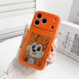 High-Definition Color Display Ink Screen Nfc Screen Projection Ai Mobile Phone Case Magnetic Suction Suitable for 17Promax Couple Gift DIY Mobile Phone Protective Case