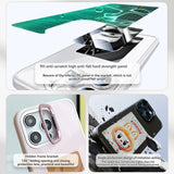 High-Definition Color Display Ink Screen Nfc Screen Projection Ai Mobile Phone Case Magnetic Suction Suitable for 17Promax Couple Gift DIY Mobile Phone Protective Case