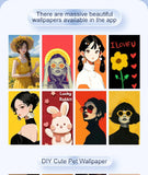 4 Inch NFC Ink Phone Case For iphone 16 15 14 13 17 Pro Max High-definition Intelligent DIY 4-color Ink Screen Protection Cover