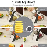 Fatiador de legumes multifuncional.