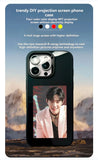 High-Definition Color Display Ink Screen Nfc Screen Projection Ai Mobile Phone Case Magnetic Suction Suitable for 17Promax Couple Gift DIY Mobile Phone Protective Case