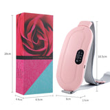 Almofada Térmica e Cinto Menstrual - Massageador Elétrico Abdominal para Alívio