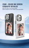 4 Inch NFC Ink Phone Case For iphone 16 15 14 13 17 Pro Max High-definition Intelligent DIY 4-color Ink Screen Protection Cover
