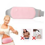 Almofada Térmica e Cinto Menstrual - Massageador Elétrico Abdominal para Alívio